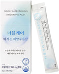 Aminotree Double Care Drinking Hyaluronic Acid – Hydrating Inner Beauty Drink with Silk Sericin Pomegranate &amp Hibiscus Extracts 240mg Hyaluronic Acid 10 Pouches