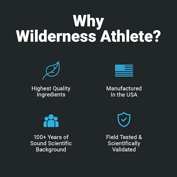 Wilderness Athlete - The Good Stuff | Daily Vitamin Pack - Multivitamin for Women &amp Men - Vitamin Packs for Men &amp Women Health - Supplement Probiotics Omega-3 Fish Oil &amp Multivitamins wi
