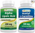 Best Naturals Alpha Lipoic Acid 200 Mg &amp Acetyl L-Carnitine 500 Mg