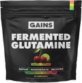 Gains in Bulk L-Glutamine Gluten Free Glutamine Powder for Muscle Recovery and Growth Post Workout Support Amino Acid Supplement Promotes Protein Synthesis Non GMO Cherry Limeade 30 Servings