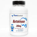 Nattokinase 200mg 4000 Fibrinolytic Units // 100 Capsules // Pure // by PureControl Supplements
