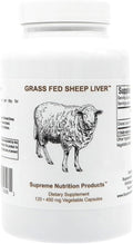Supreme Nutrition Grass Fed Sheep Liver 120 Pure Ovine Liver Capsules