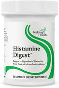 Seeking Health DAO Enzyme - Formerly Histamine Digest DAO Enzyme Supplement for Histamine Food Intolerance Supports Digestive Health Upset Stomach (30 Capsules)*