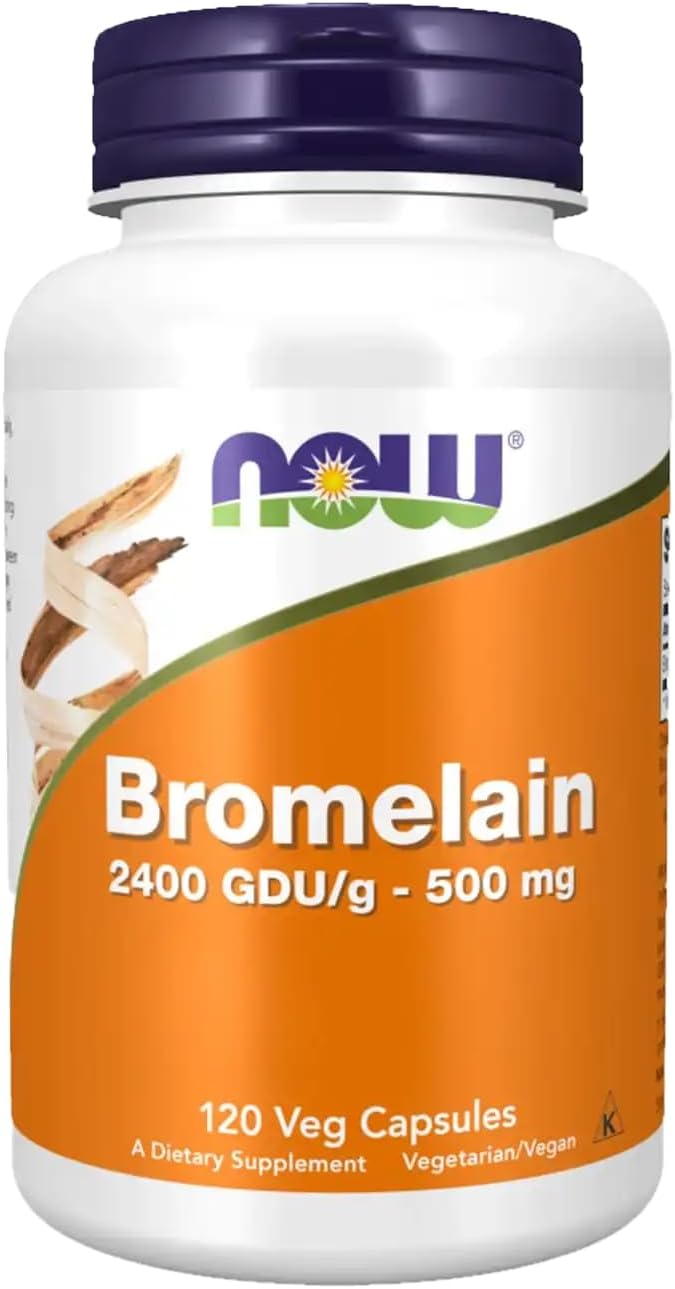 Bromelain 2400 GDU/g 500 mg 120 vcaps