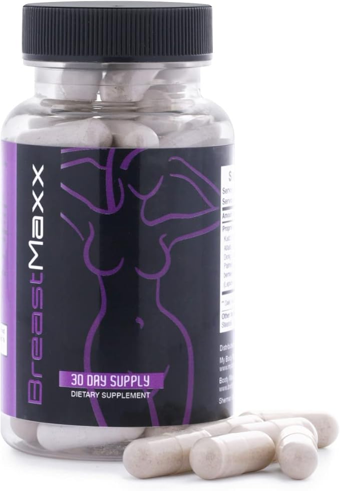 Pills Supplements for Women and Men Target Your Curves Breast Formula with Ingredients The Original Breast Maxx Brand