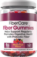 Fiber Care Gummies 240 ct 80 Servings 6g of Fiber Per Serving Help Supports Regularity &amp Promote Digestive Health Pack of 1