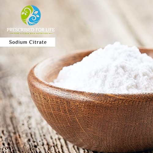 Prescribed for Life Sodium Citrate | TriSodium Citrate Dihydrate | USP Food Grade Fine Granular (10kg / 22lb)