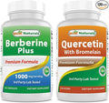 Best Naturals Berberine Plus 1000mg &amp Quercetin with Bromelain