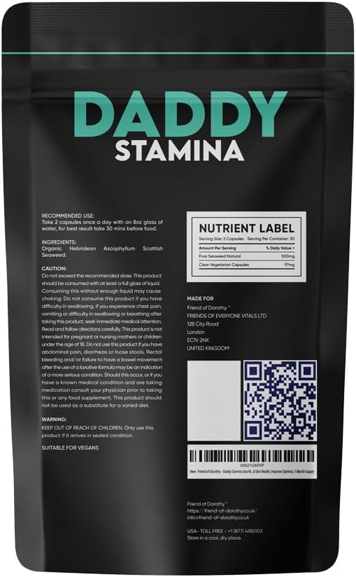 Muscle &amp Vitality Bundle Build Muscle and Support Male Vitality - 60 Muscle Gummies &amp 60 Daddy Capsules