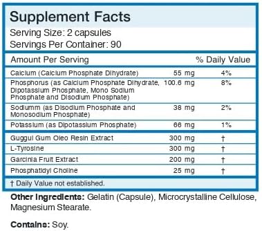 Absolute Nutrition Thyroid T-3 Radical Metabolic Booster Energy &amp Focus Unflavored Thyroid Support Formula Capsules Natural Metabolism Booster Support Healthy Thyroid Function 180 Capsules