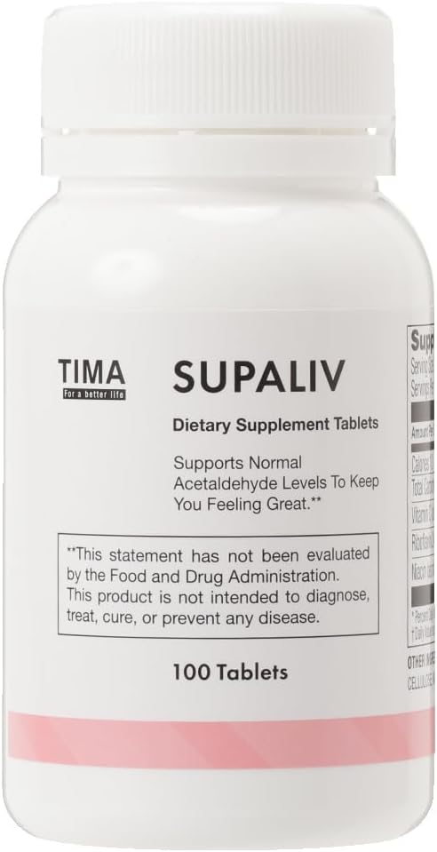 SUPALIV | Japanese Patented Supplement | Liver Health &amp Immunity Support with Antioxidants | 100 Tablets (33 Servings)