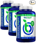 BioTrust Ageless Sight Blue Light Protection Promotes Optimal Eye Health Visual Performance and Brain Health Support for Digital Eye Strain Non-GMO Gluten-Free 30 Soft gels (Pack of 3)