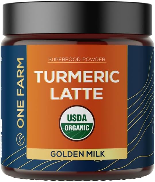 One Farm Organic Turmeric &amp Gut Health Powder Bundle More Than 5% Curcuminoids Bone Broth Prebiotics Adaptogens &amp Mushrooms – USDA Organic Non-GMO Grass-Fed Digestive &amp Immune Suppor