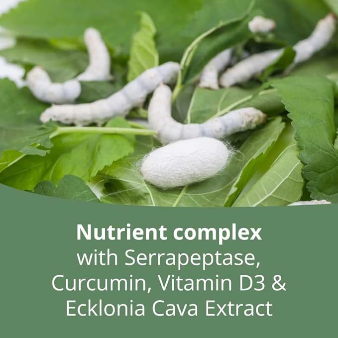 Serranol | Health &amp Recovery Enzyme Supplement | 90 Caps