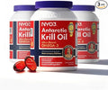 NYO3 Krill Oil Omega 3 Supplement 1000mg 270 Softgels EPA &amp DHA Pure Antarctic Krill Oil with Astaxanthin and 56% Phospholipids Laboratory Tested