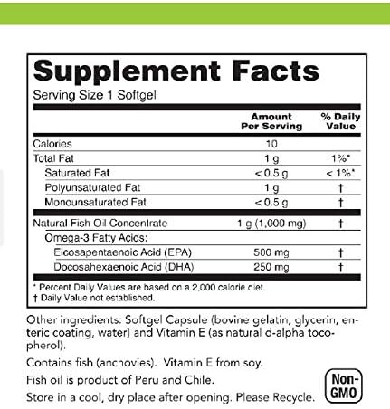 UltraMeg High Intensity Omega-3 by Thrivetality | #1 Physician Formulated | 1500mg EPA &amp DHA per Serving | Molecularly Distilled for Potency and Purity | Enteric Coated for Tolerability and Absorp