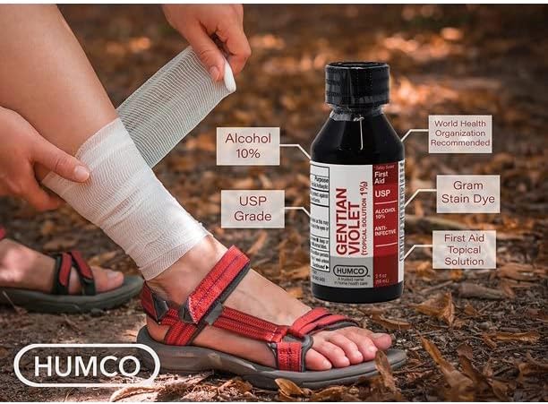Humco Iodine Tincture Mild 2% Mild USP - 1 oz Pack of 5