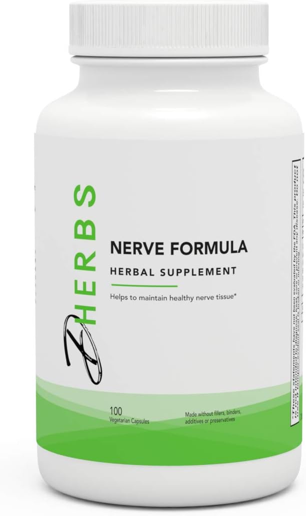 Dherbs Nerve Formula 100-Count Bottle