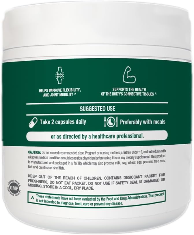 Evolution Advance Nutrition Reumaleve – Joint Support Supplement – Glucosamine Non-GMO (60 Capsules)+Creatine Monohydrate Powder 5000mg