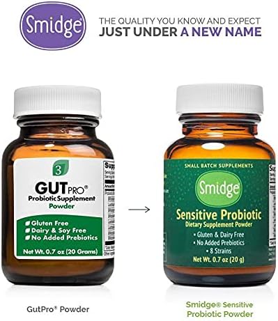 Smidge® Sensitive Probiotic Powder &amp Dosage Spoon (GutPro®)