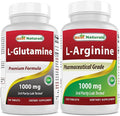 Best Naturals L-Glutamine 1000mg &amp L-Arginine 1000 mg