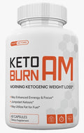 Keto Burn AM Morning Ketogenic Weight Management Keto Burn Pills for Men and Women 60 Capsules