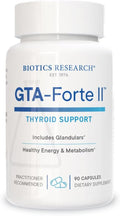 Biotics Research GTA Forte II™ Selenium Supplement with Zinc Copper Porcine Glandular &amp Rubidium Endocrine Glands Support Optimal Hormonal Balance Phytochemically Bound Trace Elements 90 Caps
