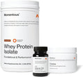 Momentous Arnold's Stack - Creatine Monohydrate Powder Essential Grass-Fed Whey Protein Powder (Chocolate) &amp Vitamin D3 (2000 IU) - Daily Fundamentals to Support Muscle Strength &amp Longevity