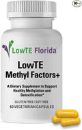 Methyl Factors + - 60 Capsules I B Vitamins Folate &amp Riboflavin for Normal Heart Liver &amp Brain Function* Energizing &amp Mood Boosting Supplement