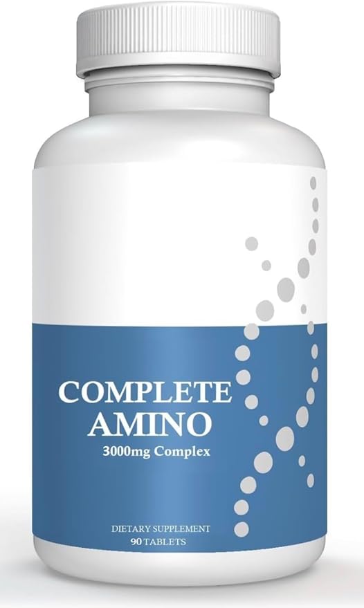 Complete Amino Formula Build Stronger Muscles and Increase Energy | Amino Supplements 90 Count