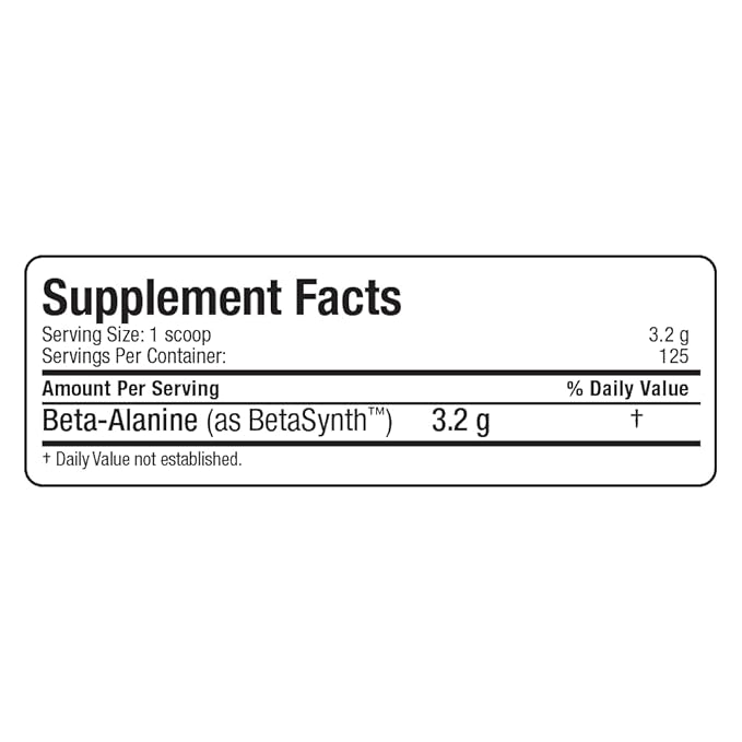 ALLMAX Nutrition Beta-Alanine Powder Performance Enhancer for Strength &amp Endurance 400g (14.11 oz)