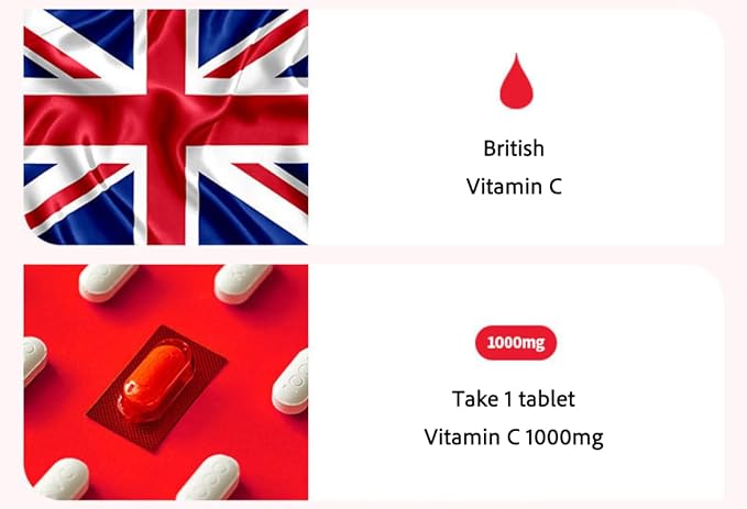 Korea Eundan High Potency Vitamin C 1000mg – 600 Tablets (20-Month Supply) Individually Packed for Freshness &amp Portability