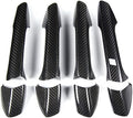 New Carbon Fiber Handle Covers Compatible with Mercedes Benz CLA C117 2013-2018 CLA180 CLA200 CLA 220 CLA250 (Only Drive Side Door with Touch Auto Lock)