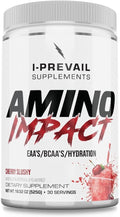 Amino Impact BCAA – EAA Enhanced Hydration Recovery &amp Endurance Keto Friendly Formula 7g BCAA’s – 3g EAA’s Plus 2g Glutamine |30 Serving (Cherry Slushy)