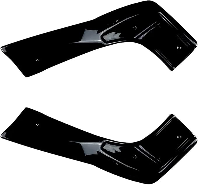 Compatible for Mercedes Benz CLA Class C118 CLA35 CLA45 Rear Bumper Side Splitter Spoiler Lip Cover Trim by Gloss Black 2020-2022 AMG