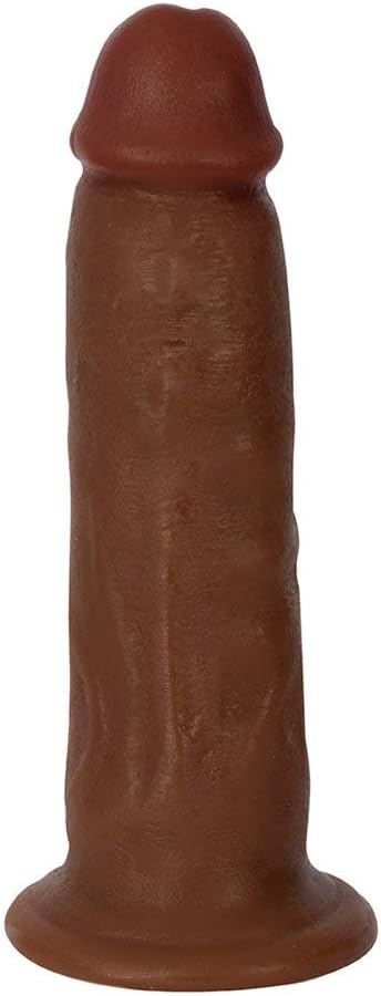 Jock 7 Inch American Made Dildo- Brown