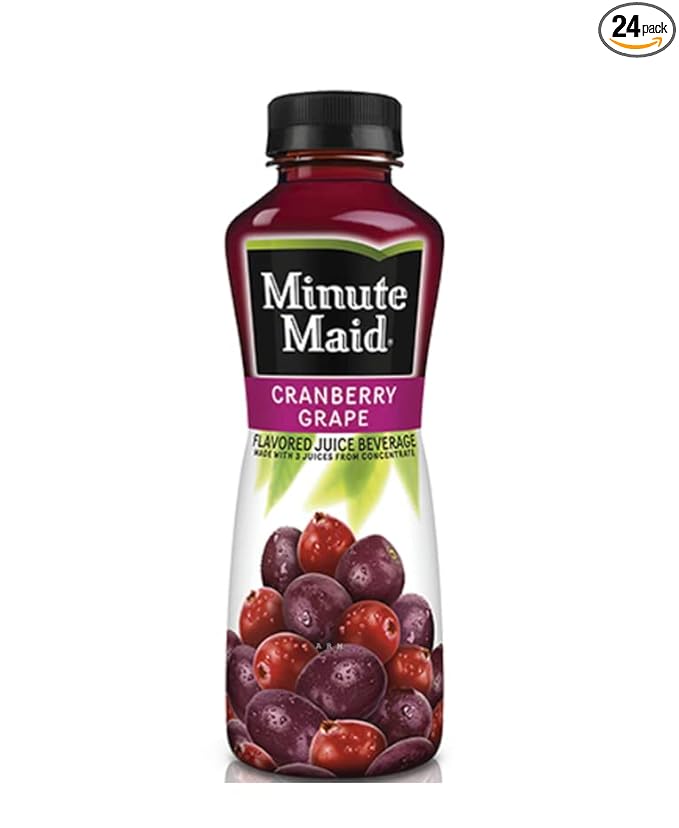 Minute Maid Cranberry Grape 12 Oz Pack Of 24