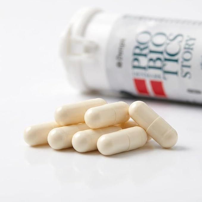 Denmark Probiotic Story (60 Capsules) 10 Billion CFU Shelf-Stable Probiotic for Gut Health 덴마크 유산균이야기