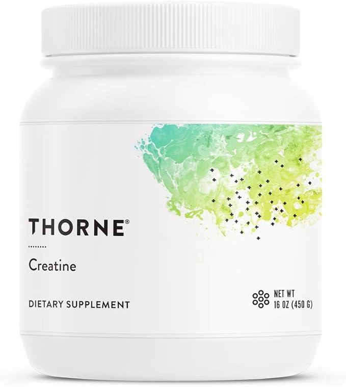 THORNE - Performance &amp Vitality Bundle - Creatine &amp Daily Greens - 30 to 90 Servings