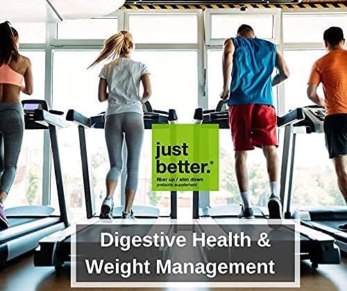 just better. Prebiotic Fiber Supplement for a Healthy Gut | Fiber Powder with Zero Grit Zero Taste and No Bloating or Gas | Feel Full Faster | Keto Non-GMO Gluten Free Vegan 50 Servings