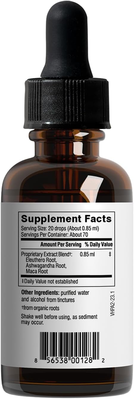 Dr. Wilson's Herbal HPA 2 Ounces Adaptogenic Herbs for Adrenal Support and Daily Use