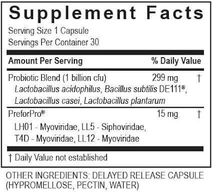 Transformation The Genesis of Good Health Enzyme Transbiotic Probiotic Supplement Advanced Formula for Gut Flora Balance GI Tract Health Benefits High Potency Prebiotic &amp Probiotic Blend Non-