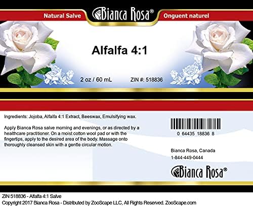 Bianca Rosa Alfalfa 4:1 Salve (2 oz ZIN: 518836) - 2 Pack