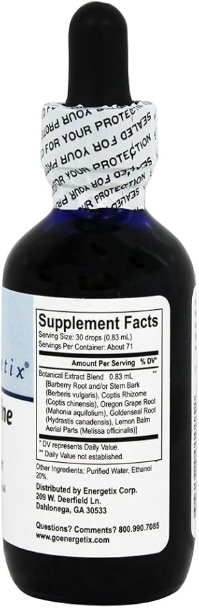 Energetix Core Berberine Blend 2 fl oz