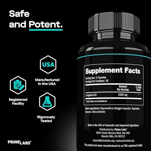 Prime Labs L Arginine + Thermogenic Burner