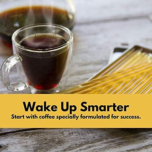 TruBrain Nootropic Coffee Enhancer - Focus Energy Clarity. Fast Absorbing Nootropics | Brain Boosters | Improve Memory | Stop Procrastination