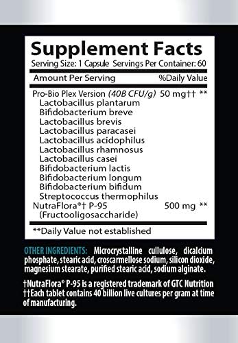 Digestive probiotic - PROBIOTIC Complex 500 MG - Dietary Supplement - Natural probiotics for Men - 3 Bottles 180 Capsules