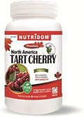 Nutridom North-American Tart Cherry 500mg-120 VCaps Natural Non-GMO