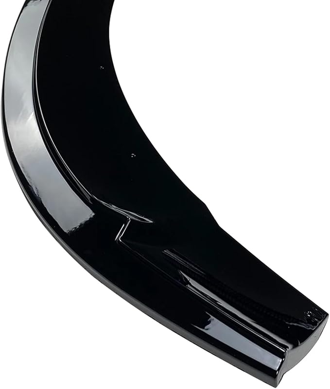 Car Front Bumper Lip Compatible for Mercedes Benz CLA Class C117 CLA200 260 CLA45 AMG 2013-2015 ABS Spoiler Splitter Body Kits Diffuser(Color:Glossy Black)