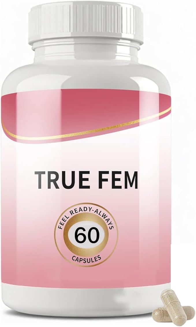 True Fem - Feminine Probiotics Vitamin Capsulas for Women 60 Count